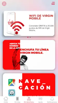 Virgin Mobile México android App screenshot 0